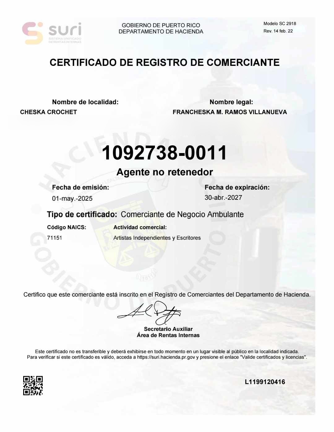 Certificación 1
