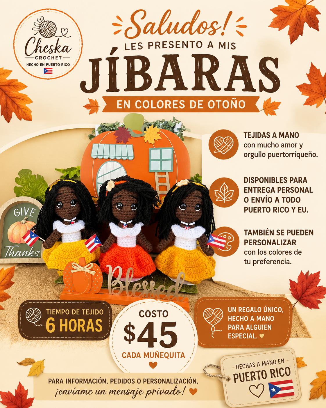 Muñequitas Jíbaras